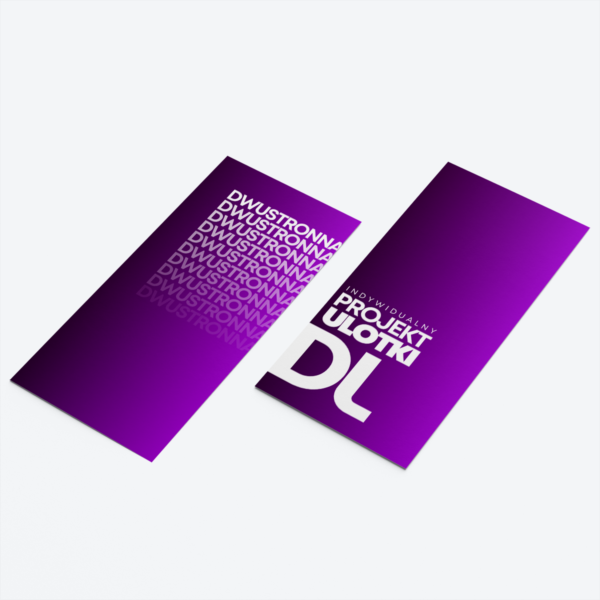 dl-dwi Projekt ulotki dwustronnej - rozmiar DL
